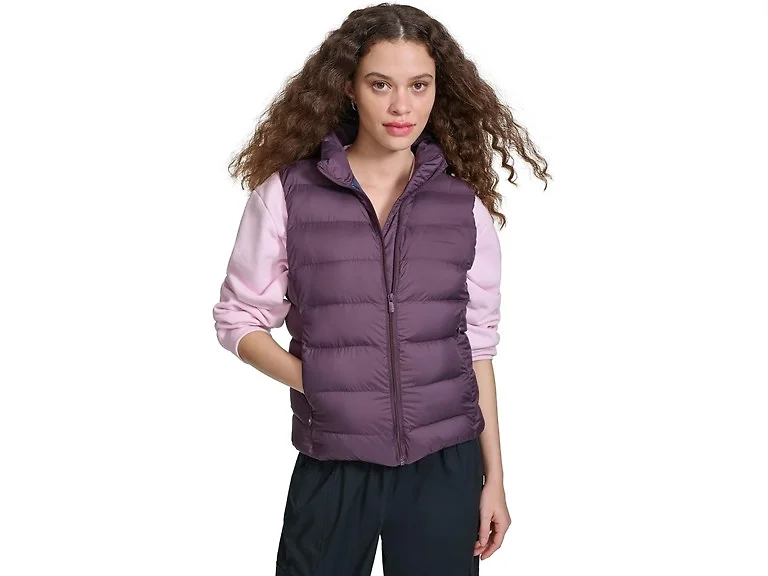 Champion Women (XS) Quilted Vest Plum Perfect