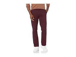 Amazon Essentials Men's Slim-Fit All-Day Stretch Casual Chino Pant, Burgundy, 31W x 28L