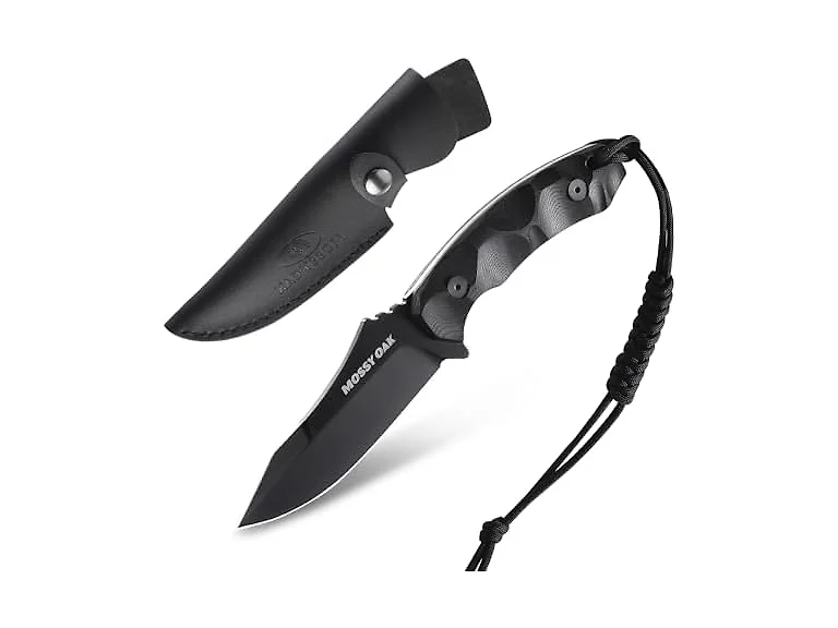 Mossy Oak 9" Hunting Knife with Sheath