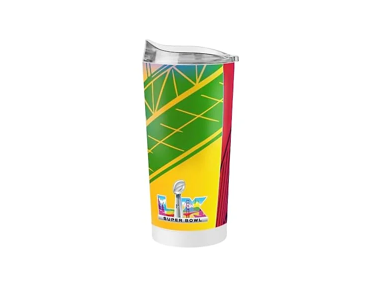 Fanmats Super Bowl 60 20oz Stainless Steel Tumbler