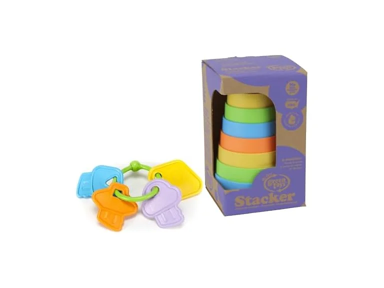 Green Toys Stacker & Key Bundle
