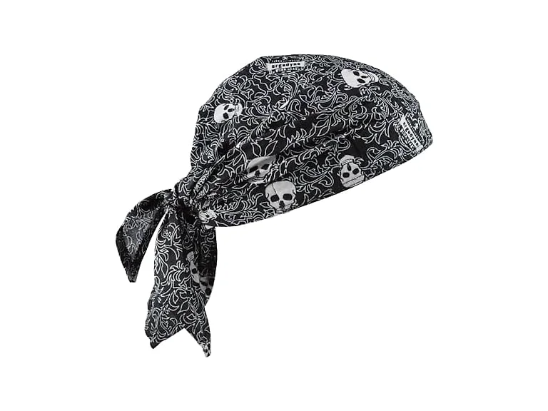 Ergodyne Chill-Its Cooling Dew Rag Skulls
