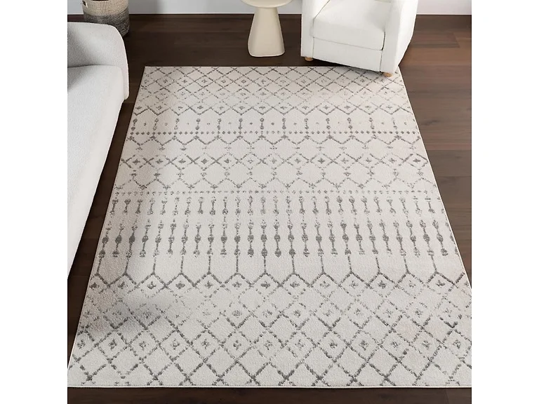 nuLOOM 5x7 Moroccan Blythe Rug Grey