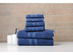 100% Egyptian Cotton 6-Piece Towel Set