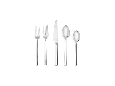 Fortessa Orson 18/10 Stainless Steel, 20 Piece Flatware Set 