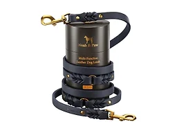 NOAH & PAW LS-LE-DB-L L NOAH & PAW Leather Dog Leash