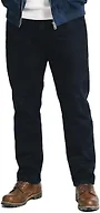 Fleece Lined Jeans Men Winter Stretch Denim Warm Pants Loose Casual Jeans