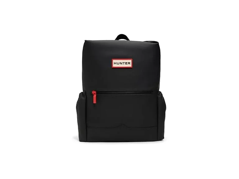 Hunter Top Clip Backpack, Smooth Black, Large