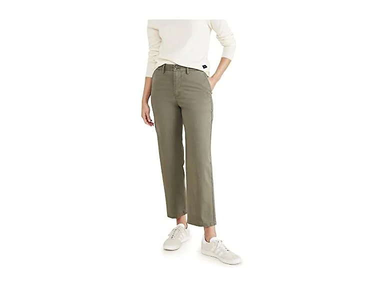 DOCKERS Women's Straight Fit High Rise Pants