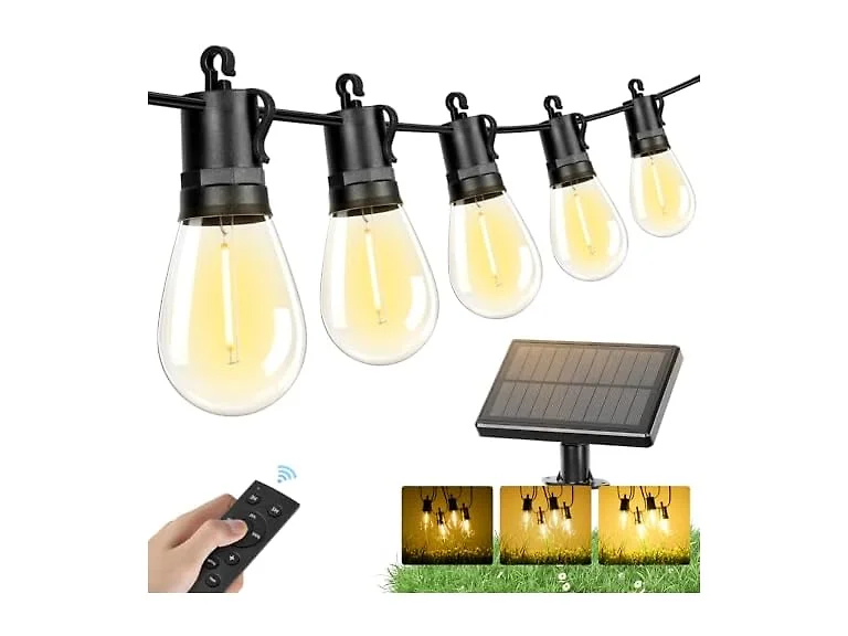 Brightever Solar Powered String Lights 27Ft
