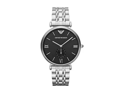 Emporio Armani Retro Stainless Steel Mens Watch AR1676