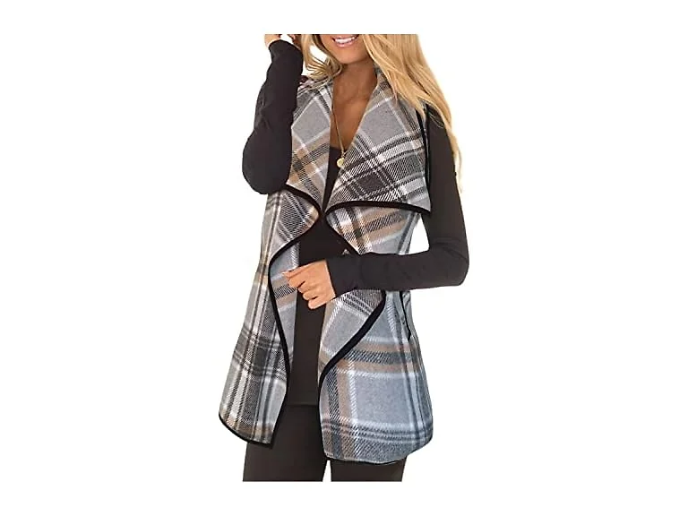 Yacun Women (XXL) Sleeveless Cardigan