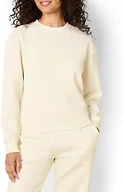 Amazon Essentials Womens Sweatshirt, Ivory, Large