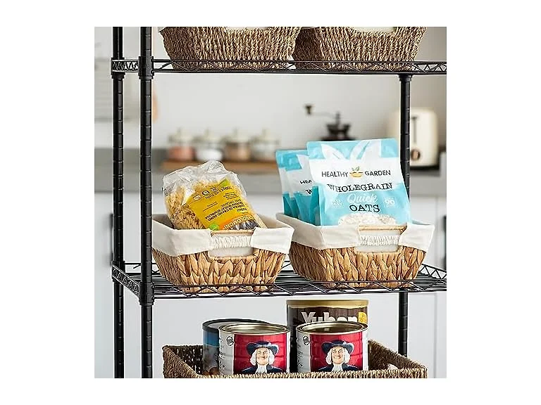 Suptinwear Handwoven Trapezoid Wicker Basket