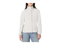 Amazon Essentials Women's Regular-Fit Packable Lightweight Waterproof Rain Jacket, Off-white, X-Small