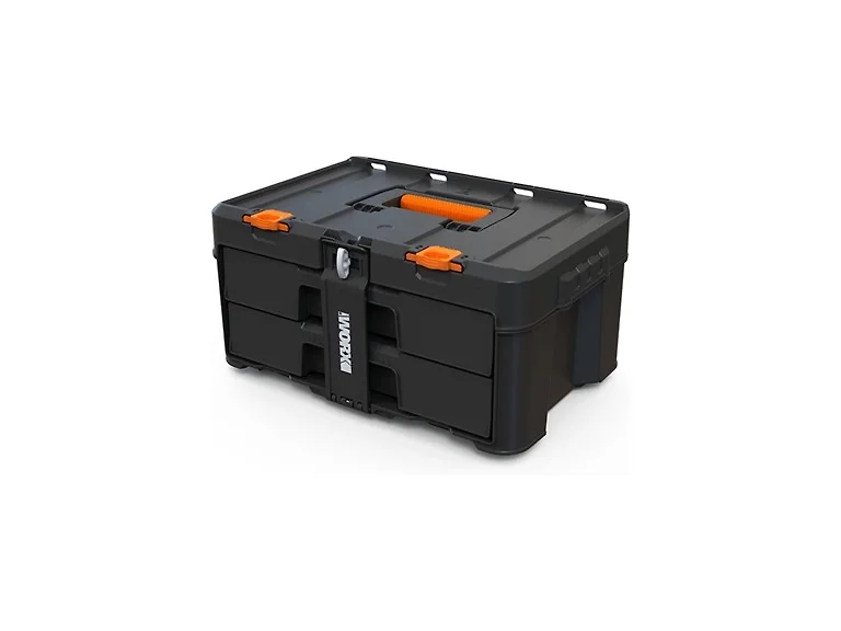 Worx Stack N Roll 2 Drawers Toolbox Organizer-2PK