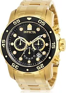 Invicta ZWI-0072 48mm Mens Pro Diver Quartz Scuba Watch G