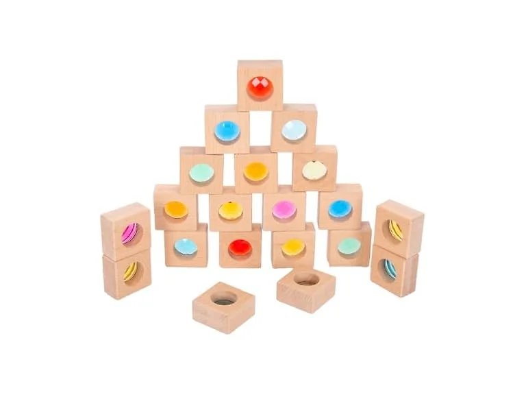 Wooden Kaleidoscope Blocks