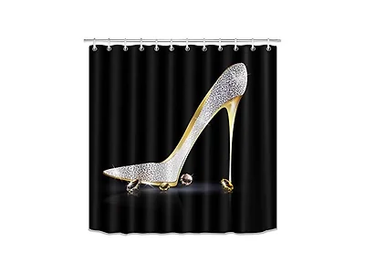 LB Diamonds Silver Gray High Heels Shoe