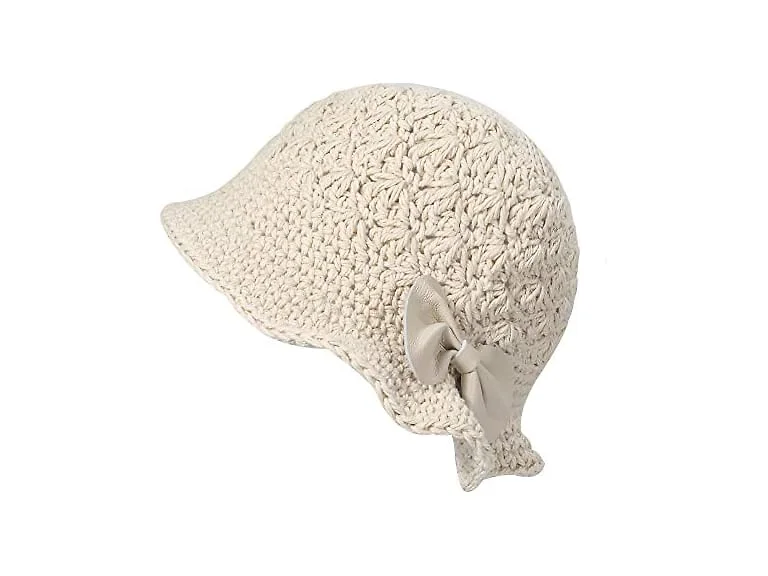 Zlyc Women (OS) Crochet Bucket Hat Handmade Hat