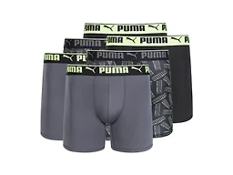 PUMA Men's 6 Pack Sportstyle Boxer Briefs