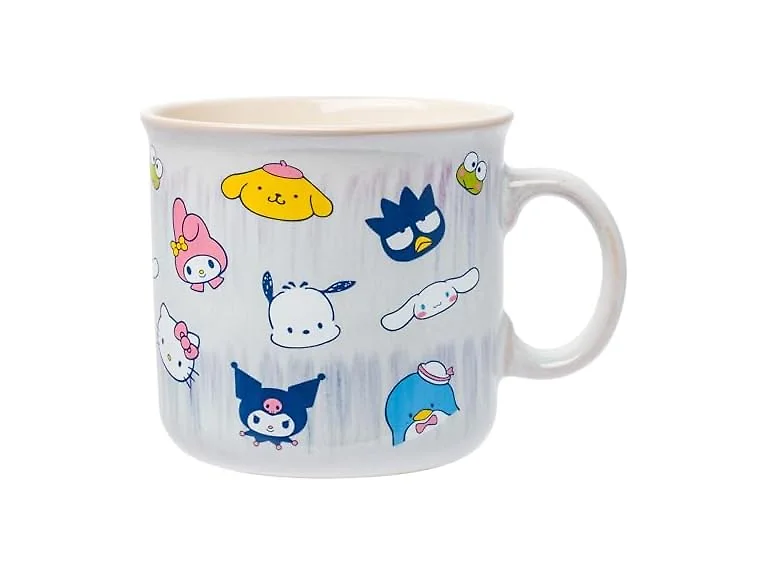Sanrio Hello Kitty and Friends, Ceramic Camper Mug, 20oz