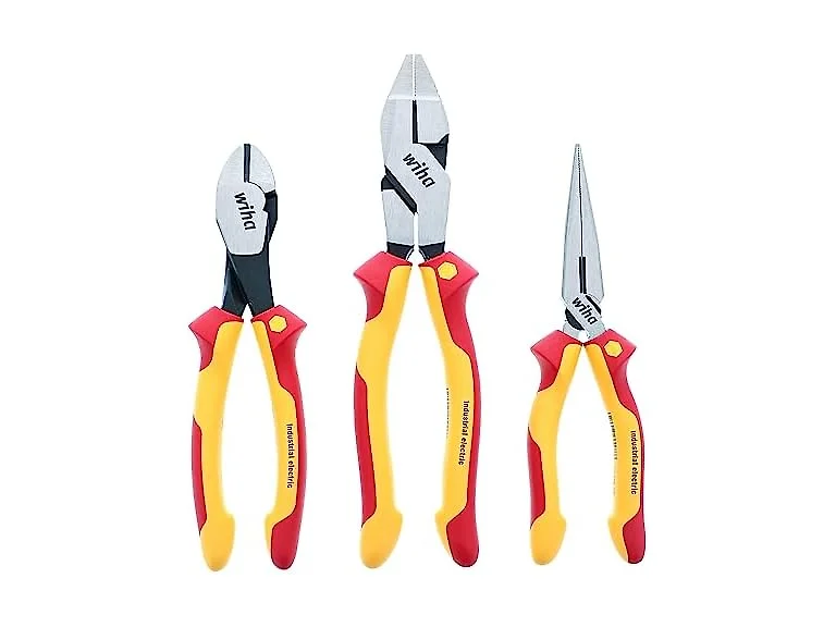 Wiha 32968 3pc Insulated Pliers and Cutters Set