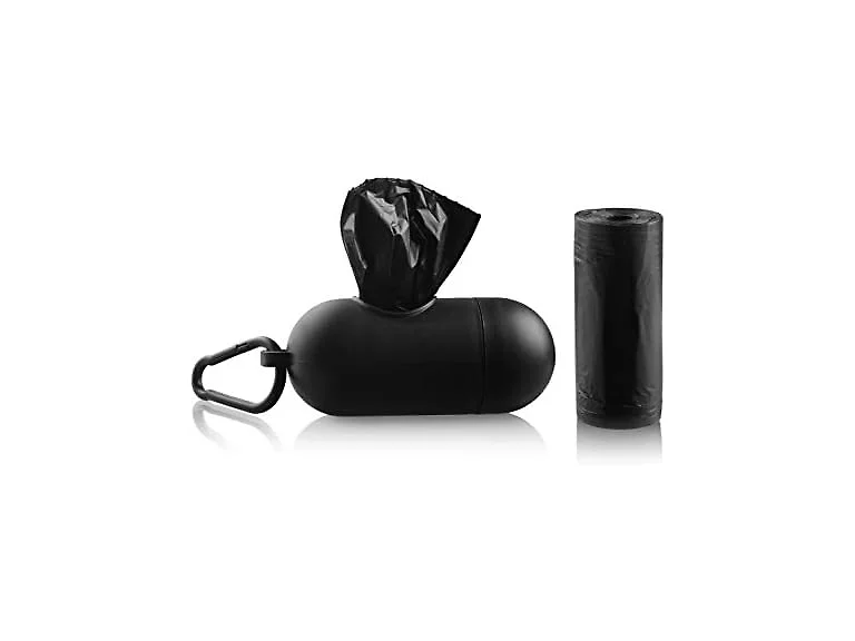 Pets First Durable Poop Bag Dispenser and Leash Clip