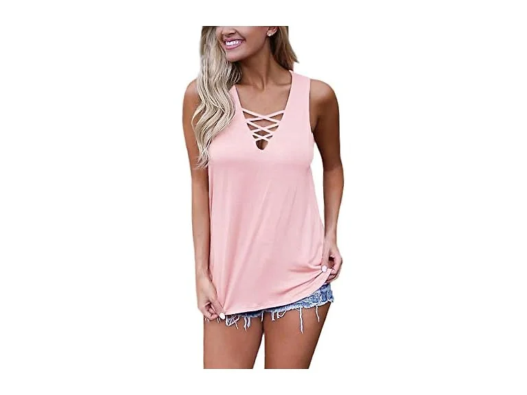 Fronage Women (XL) Tank Tops Summer Tops Up Shirts