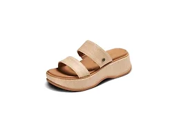 REEF Lofty Lux Hi Womens Sandal Tan Raffia 9