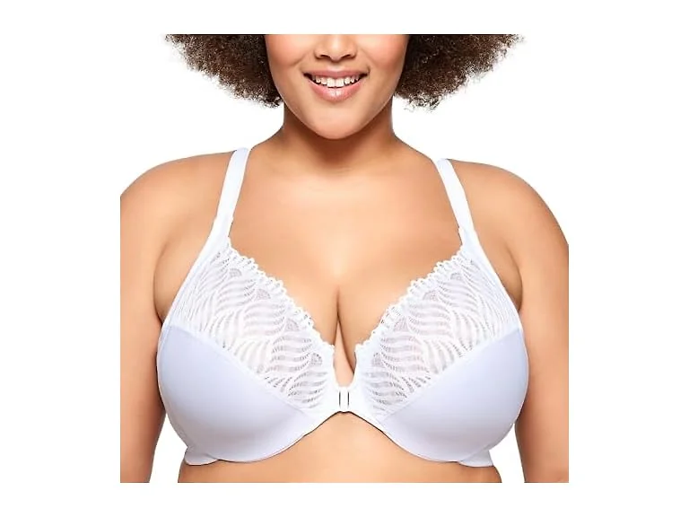 Glamorise Women (46DD) Full Figure T-Back Bra