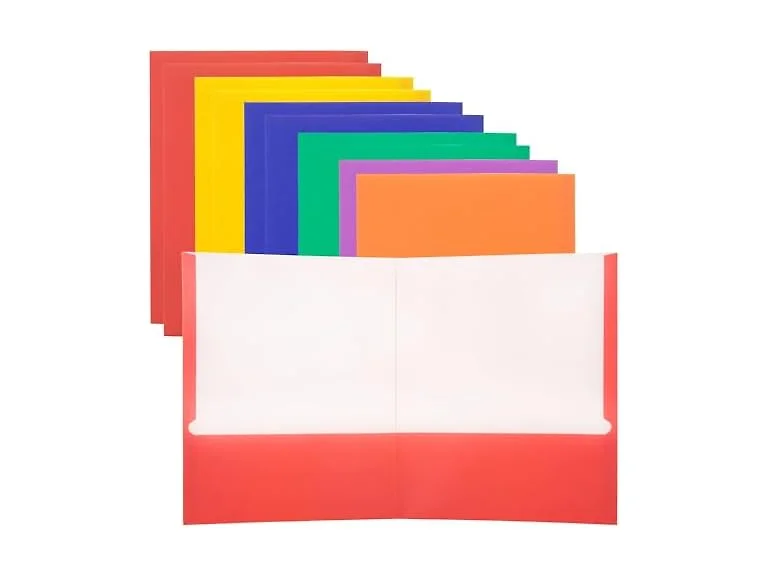 BAZIC PRODUCTS BAZIC Products 2 Pockets Paper Folder