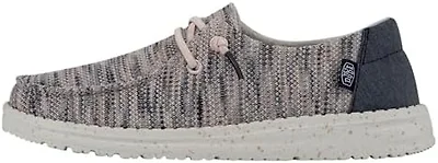 Hey Dude Womens Shoes, Wendy Sox, Light Pink, 36