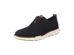 Cole Haan Mens Zerogrand Remastered Stitchlite Wing Tip Oxford, Black/Ivory, 11.5-W US