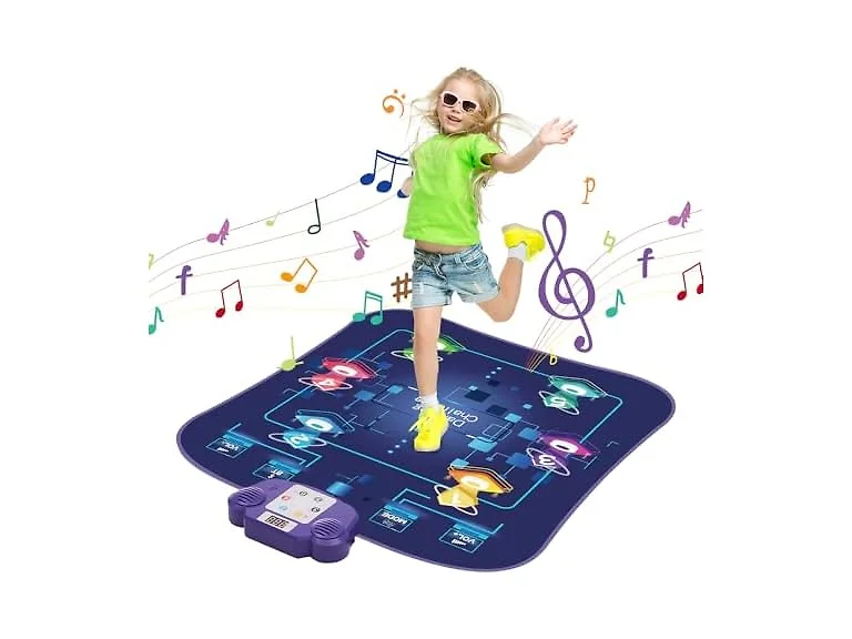 Dance Mat, 6-Button Dance Mixer Rhythm Step Play