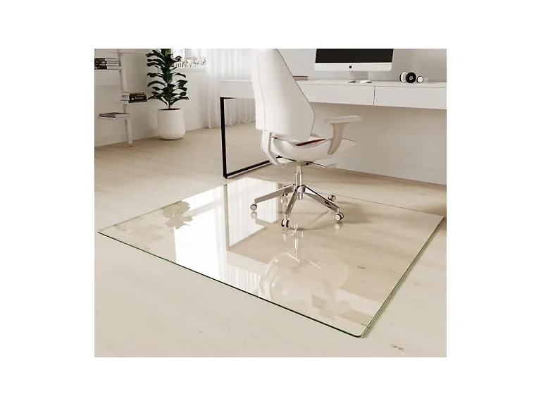 Koonmi 45" x 53" Upgraded Glass Chair Mat