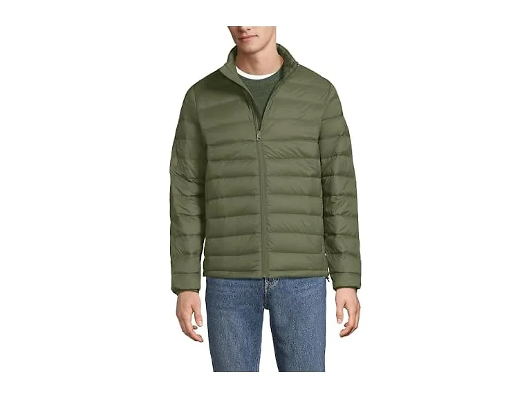 Lands' End Mens Wanderweight Down Jacket