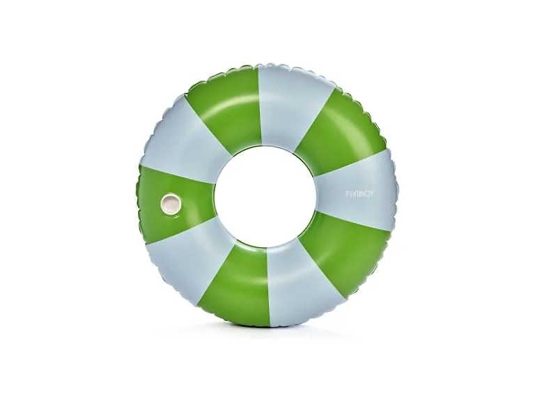 FUNBOY 46" Vintage Green&Blue Stripe Pool Float
