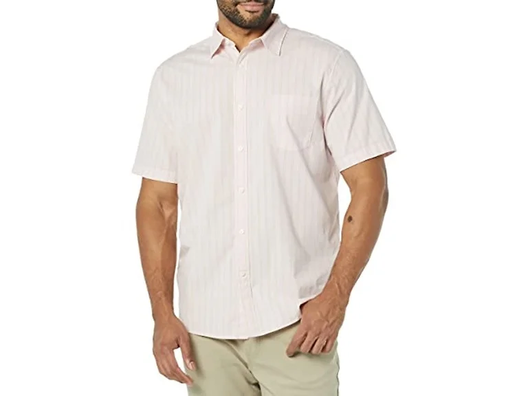 Amazon Essentials Men Short-sleeve Stretch Shirt