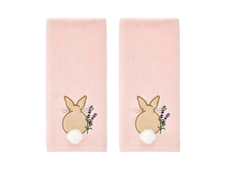 SKL Home Cotton Tail Hand Towel Set-2pc