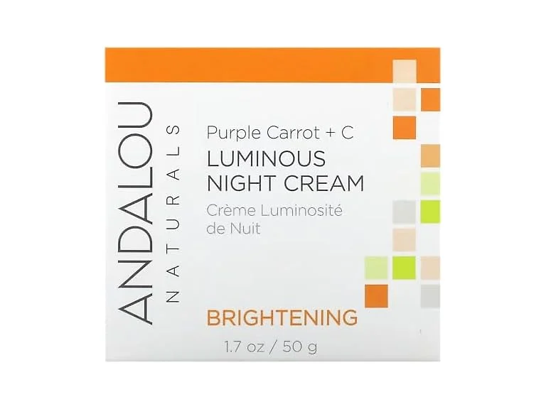 Andalou Naturals Night Crm Prpl Carrot