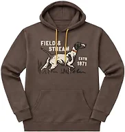 Field & Stream Men's Backstrap Hoodie, Pointer/Espresso, Medium