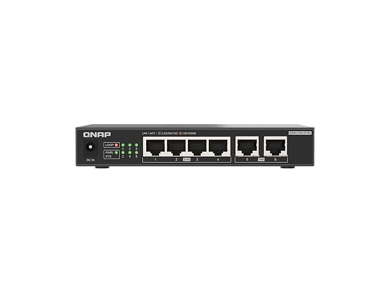 QNAP Switch QSW-2104-2T-R2 | 2X 10GbE