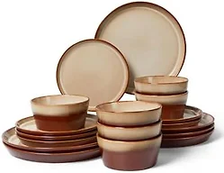 Pokini W0020 Dishware sets for 6 Ceramic Dish Sets