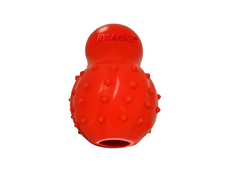 Nylabone Strong Chew Rubber Stuffable Cone Treat Toy