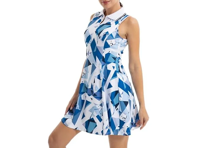 FKEEP Women (L) Shorts and Pocket White Squares