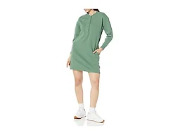 Amazon Essentials Women's Long Sleeve Sweatshirt Dress, Sage Green, Small