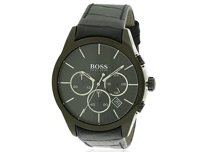Hugo Boss Leather Mens Watch 1513367