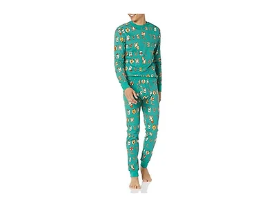 Amazon Essentials Men's Snug-fit Cotton Pajamas