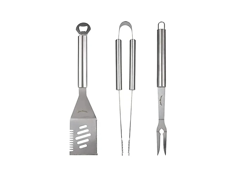 Jim Beam 3-Piece BBQ Tool Set